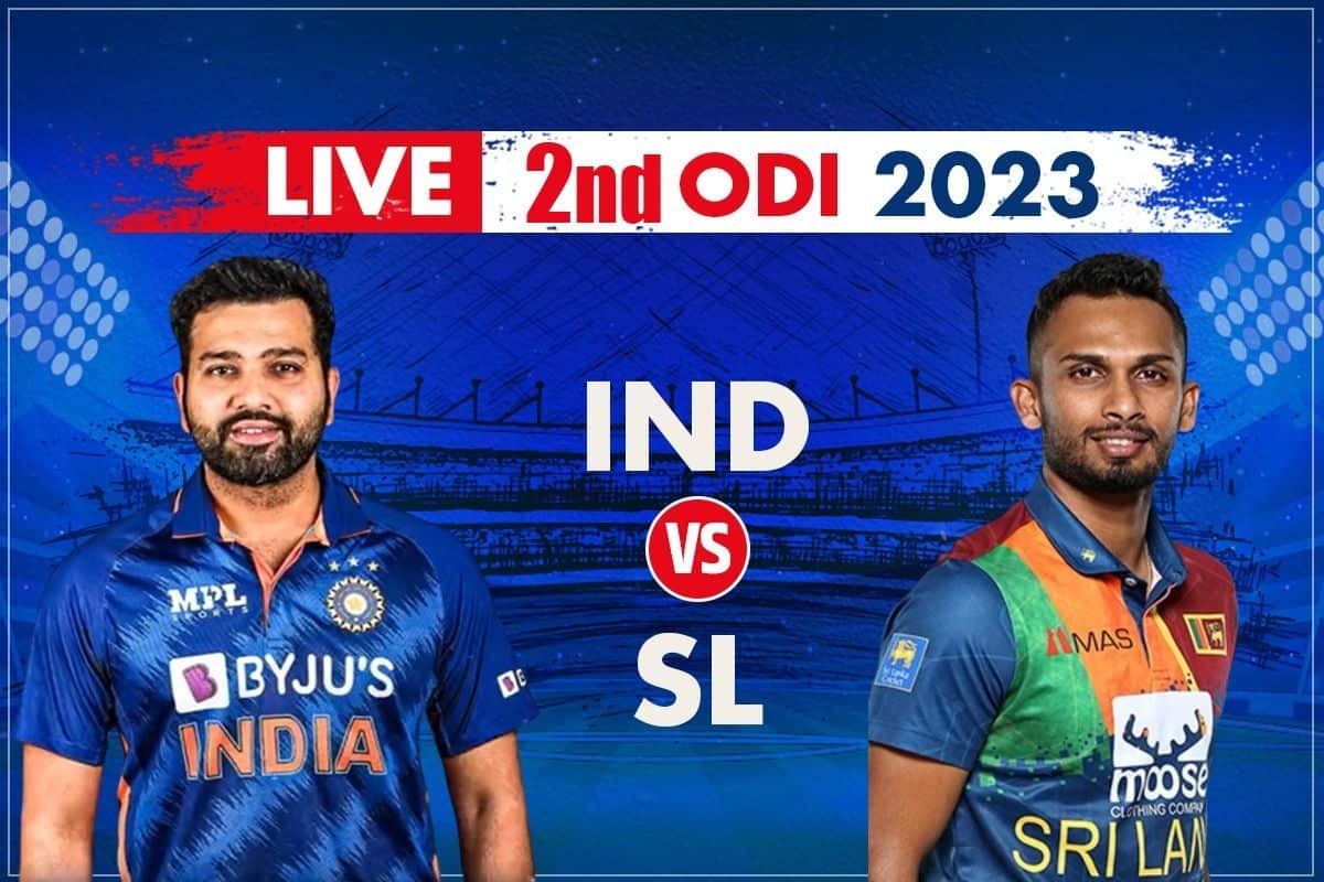 LIVE Score IND vs SL 2nd ODI, Eden Garden, Kolkata: Pandya Out But IND On Top